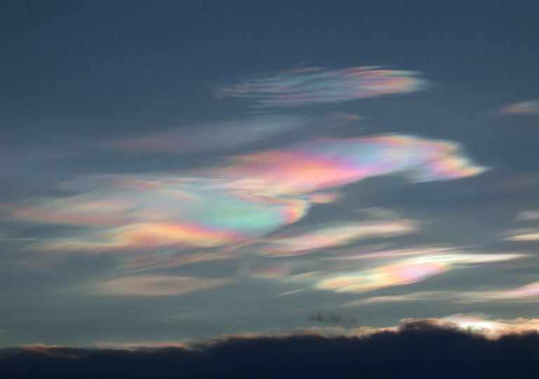 Nubes estratosféricas Nubes estratosféricas