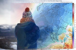 Se confirma el descenso térmico para semana que viene con nevadas