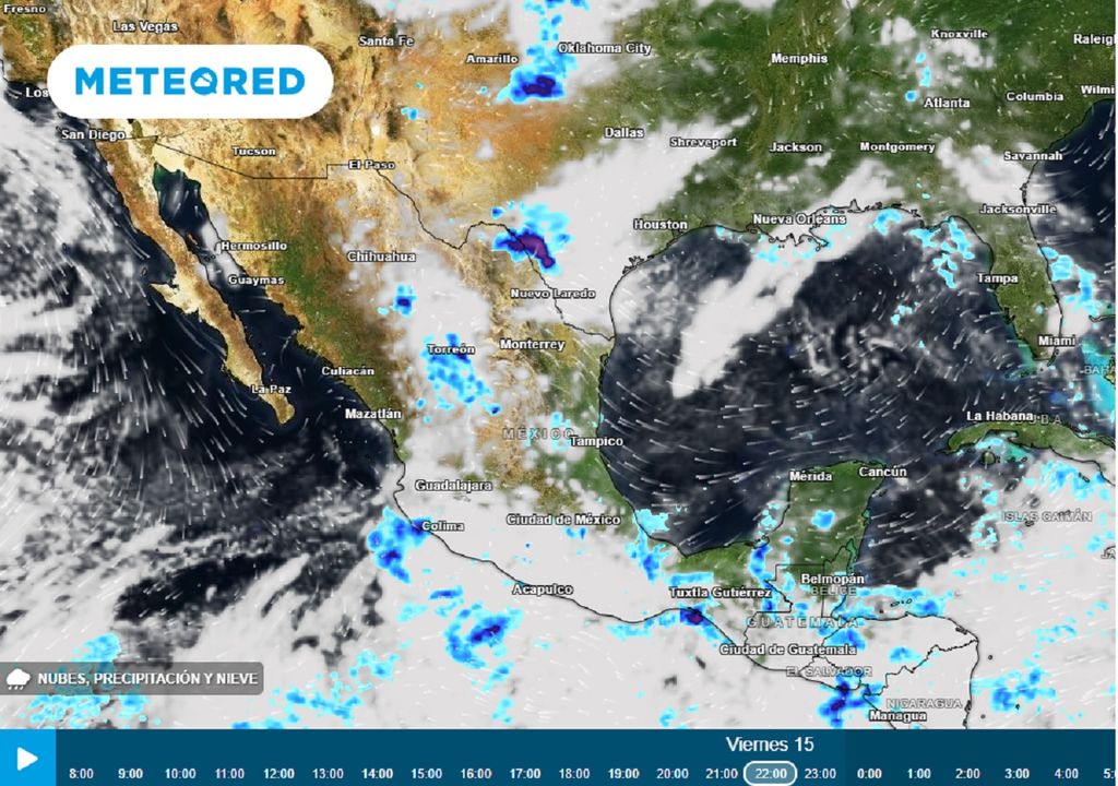 Modelo ECMWF - Nubosidad, lluvias y viento Modelo ECMWF - Nubosidad, lluvias y viento