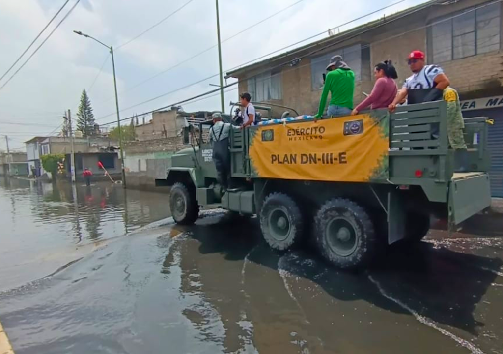 Inundaciones en Chalco