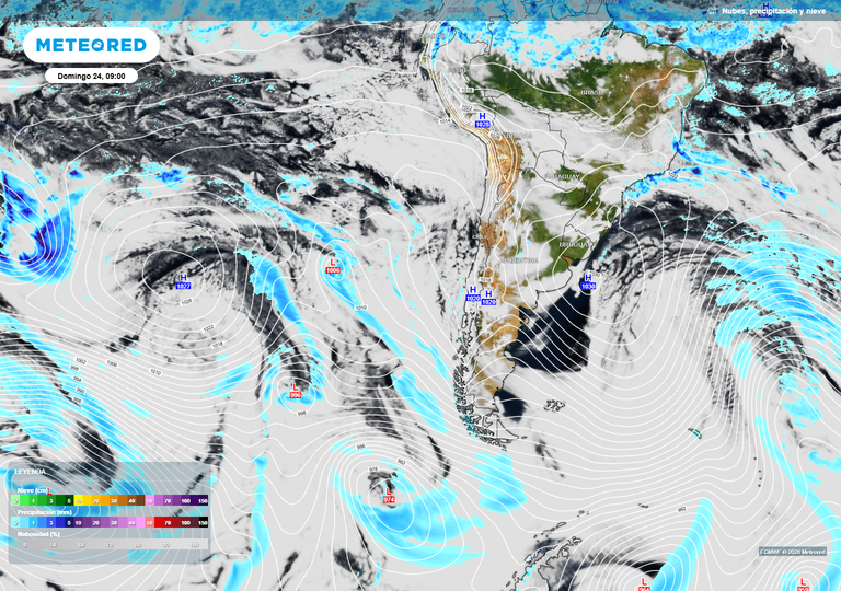 Se debilita el bloqueo atmosf&eacute;rico: podr&iacute;an volver las lluvias a Chile esta semana