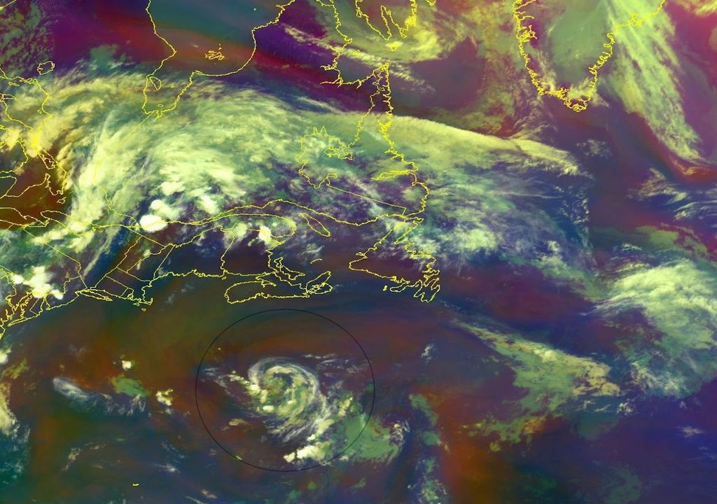 Ciclón subtropical Dolly