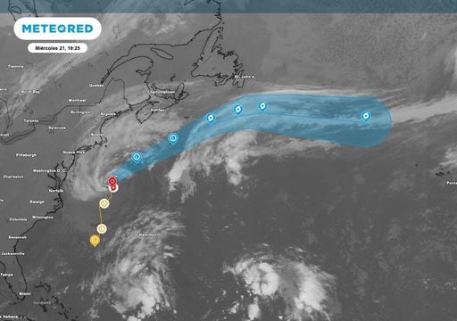 Se desarrolla la tormenta subtropical Josephine en la cuenca del Atl&aacute;ntico, c&oacute;mo influye en EE. UU.