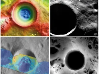 Agua congelada en los cráteres ocultos de la Luna: La NASA encuentra 600 mil millones de litros en su polo