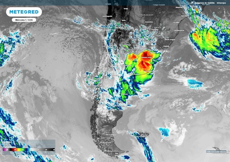 Se esperan 4 d&iacute;as m&aacute;s muy lluviosos en gran parte de Argentina: cu&aacute;nto podr&iacute;a llover en las zonas m&aacute;s afectadas
