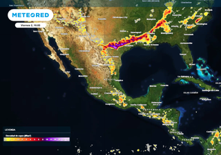 Se esperan tormentas eléctricas en México por la influencia del frente frío número 41. ¿Dónde lloverá más fuerte?