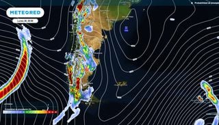 Se esperan tormentas hasta el sur de Santa Cruz: c&oacute;mo sigue el tiempo esta semana en Patagonia