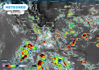 Se esperan tormentas intensas para este mi&eacute;rcoles en M&eacute;xico. Posibles inundaciones y ca&iacute;da de granizo.