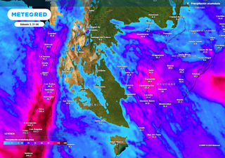 Se estabiliza el tiempo en el norte de Argentina, pero la cordillera patagónica sigue bajo alerta hasta el martes