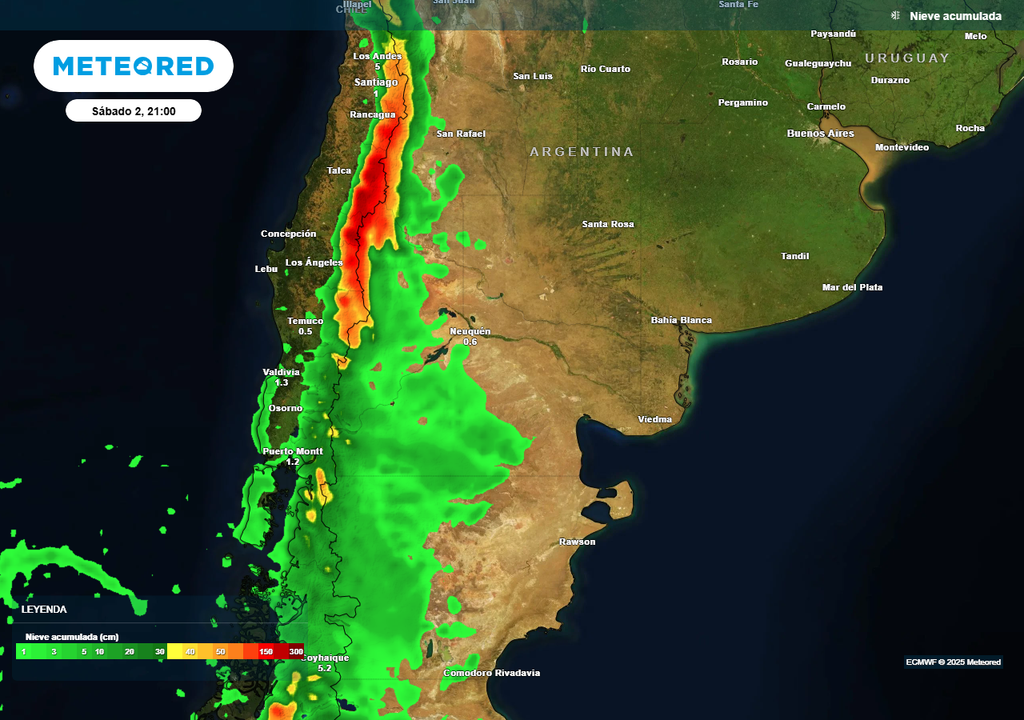 Nieve, Alerta, Nevadas, Cordillera, Patagonia, Neuquen, Rio Negro, Argentina
