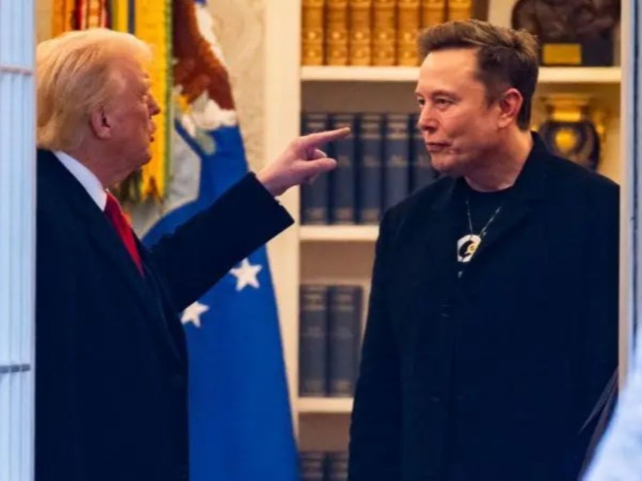 Elon Musk colaboró con Donald Trump al frente del Departamento de Eficiencia Gubernamental. Imagen: Getty Images