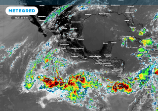 Se estarán presentando tormentas eléctricas fuertes en varios estados de México