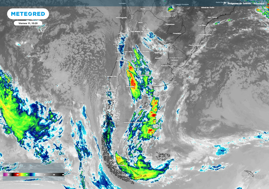 Tiempo pronóstico clima Argentina alerta SMN