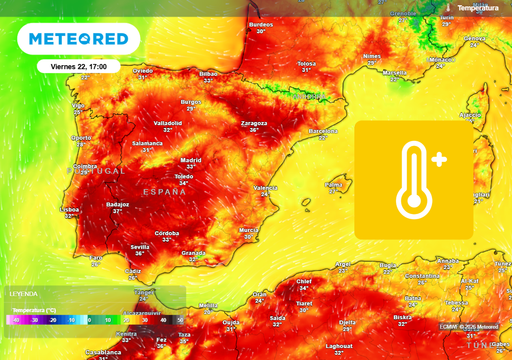 Se extienden los avisos de la AEMET por calor: amarillos en tres comunidades el 21 y 22 de mayo