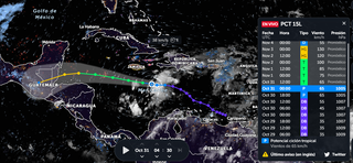 Se forma el ciclón tropical potencial 15 en el Caribe ¿huracán Lisa?