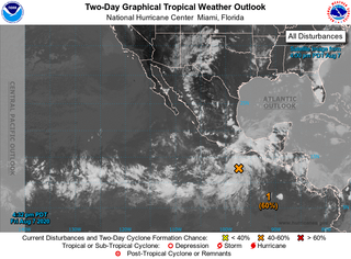 Se forma el Invest 91E en el Pacífico nororiental frente a México