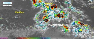 Se forma el Invest 96E con la tormenta tropical Estelle a la vista
