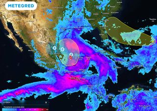 El potencial de ciclón tropical 'Uno' en Golfo de México evolucionará a tormenta tropical Alberto en las próximas horas