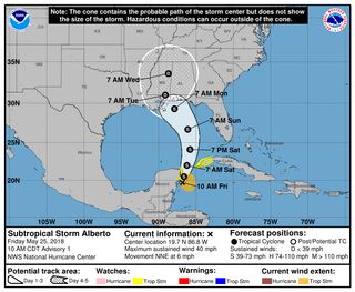 Se forma el primer ciclón de la temporada en el Atlántico