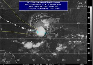 Se forma la depresión tropical 11 en el Atlántico
