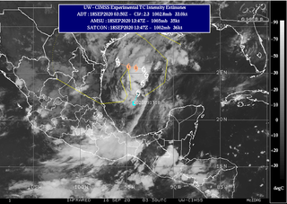 Se forma la depresión tropical 22 en el Golfo de México