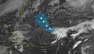 Se forma la tormenta tropical Epsilon: posible futuro huracán