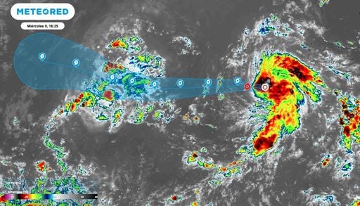 Se forma la depresi&oacute;n tropical Catorce-E en aguas del Pac&iacute;fico Nororiental: favorece aguaceros y rachas fuertes