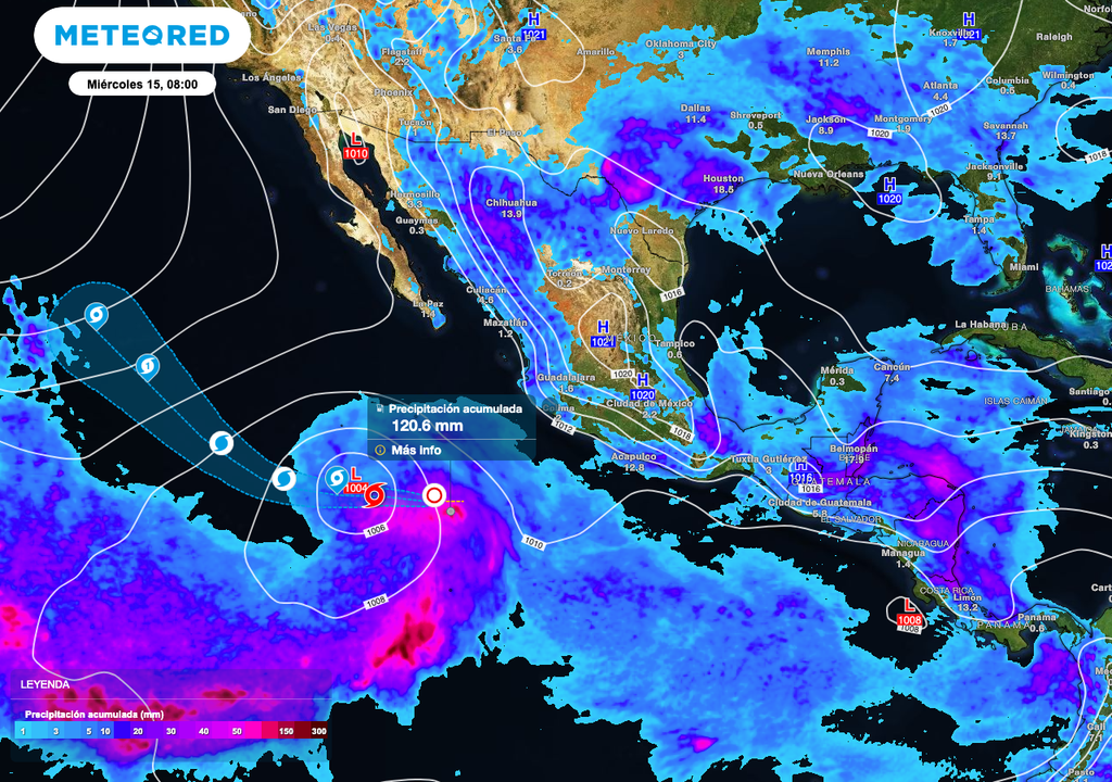 Las lluvias se prevén con acumulados de hasta 80 mm Isla Socorro, Isla Clarión, Isla San Benedicto y el islote Roca Partida Las lluvias se prevén con acumulados de hasta 80 mm Isla Socorro, Isla Clarión, Isla San Benedicto y el islote Roca Partida