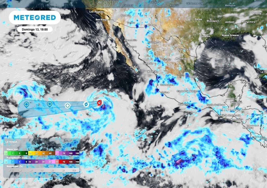 Las lluvia más importantes en relación a la DT15-E, serán sobre islas mexicanas del Archipiélago de Revillagigedo Las lluvia más importantes en relación a la DT15-E, serán sobre islas mexicanas del Archipiélago de Revillagigedo.