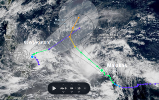 Se forma la primera tormenta tropical del hemisferio norte en 2022