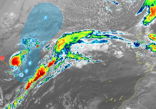 Se forma la tormenta subtropical Wanda en el Atlántico