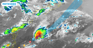 Se forma la tormenta tropical Bill en el Atlántico
