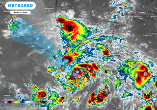 Se forma la tormenta tropical Erick y origina lluvias de hasta 150 mm en Guerrero, Oaxaca, Chiapas y sur de Veracruz