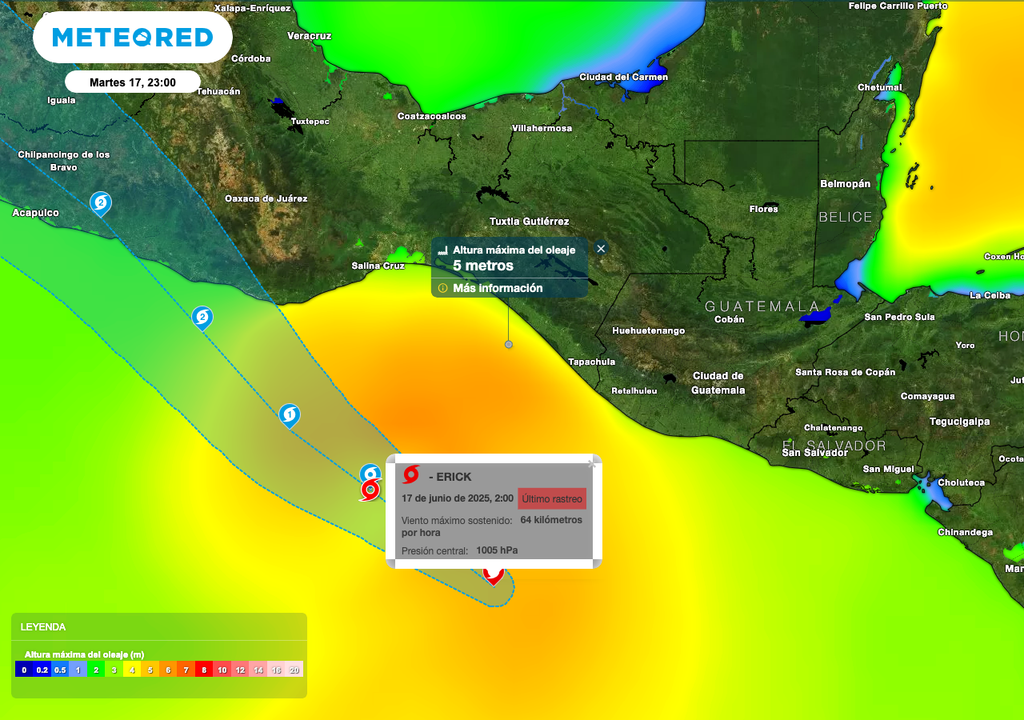 Olas altas en Oaxaca y Chiapas Olas altas en Oaxaca y Chiapas