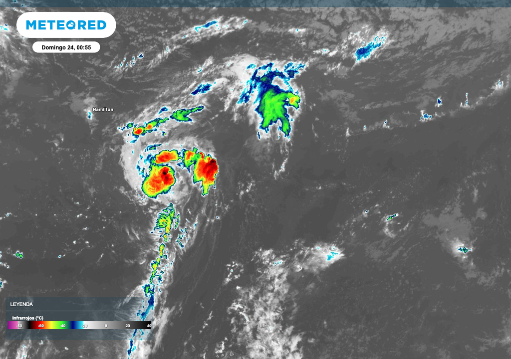 Tormenta tropical Fernand, 24 de agosto 2025