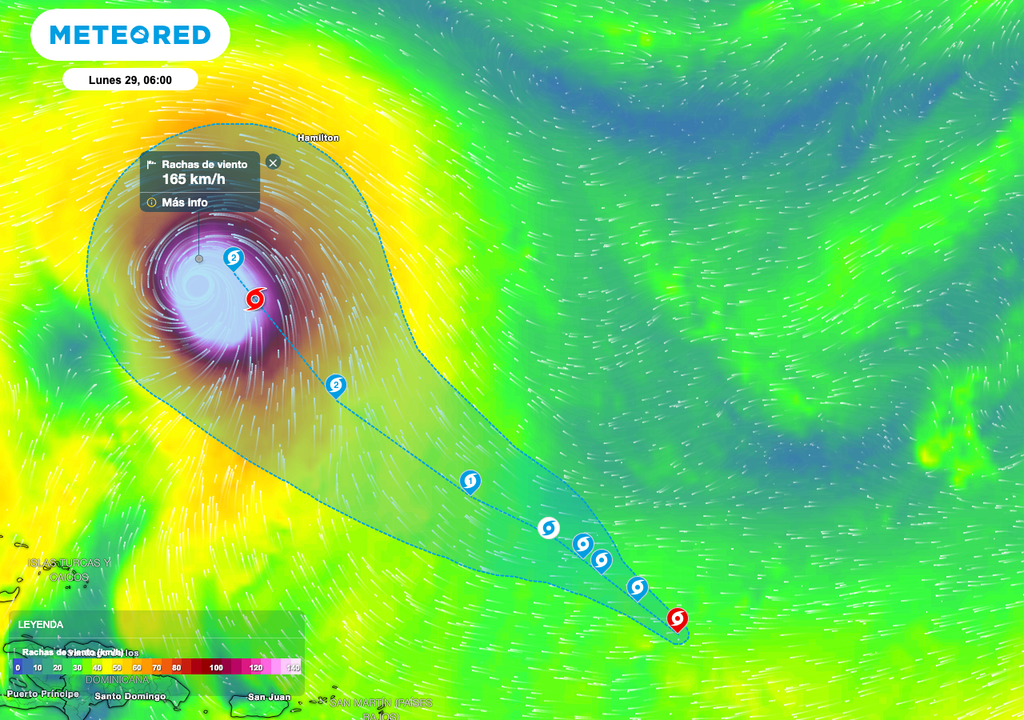Lundi, le cyclone tropical Humberto devrait se trouver tout près des Bermudes, provoquant d'importantes précipitations et des vents violents.