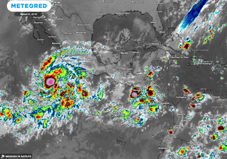 Se forma la tormenta tropical Norma en el Pacífico nororiental y favorece un temporal lluvioso al oeste de México