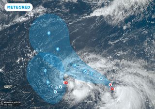 Se forma la tormenta tropical Rina y la tormenta tropical Philippe cambia su pronóstico de trayectoria