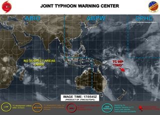 Se forma la tormenta tropical Tino
