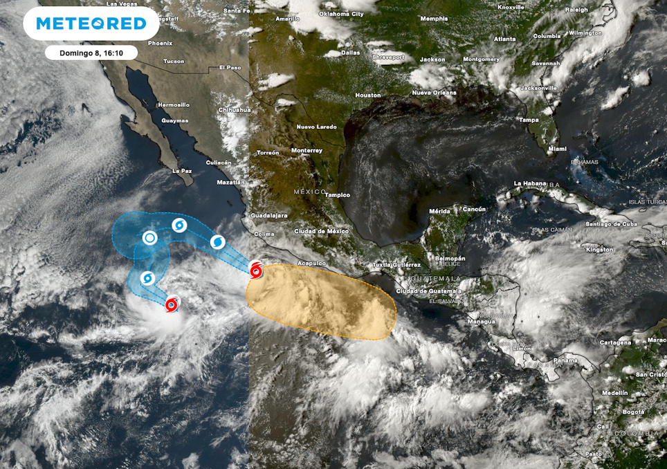Se forman las tormentas tropicales Bárbara y Cosme en el Pacífico Nororiental ¿Qué significa para México?. Noticias en tiempo real