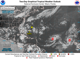 Se forman las tormentas tropicales Paulette y Rene en el Atlántico