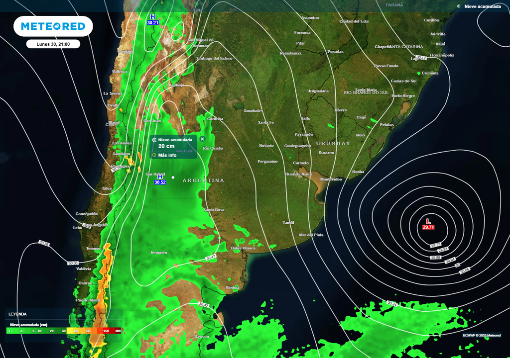 Frío polar Argentina tiempo Clima pronóstico nieve nevadas Frío polar Argentina tiempo Clima pronóstico nieve nevadas