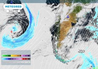 Se instala un potente anticicl&oacute;n en la Patagonia y traer&aacute; un fin de semana mayormente estable y fr&iacute;o