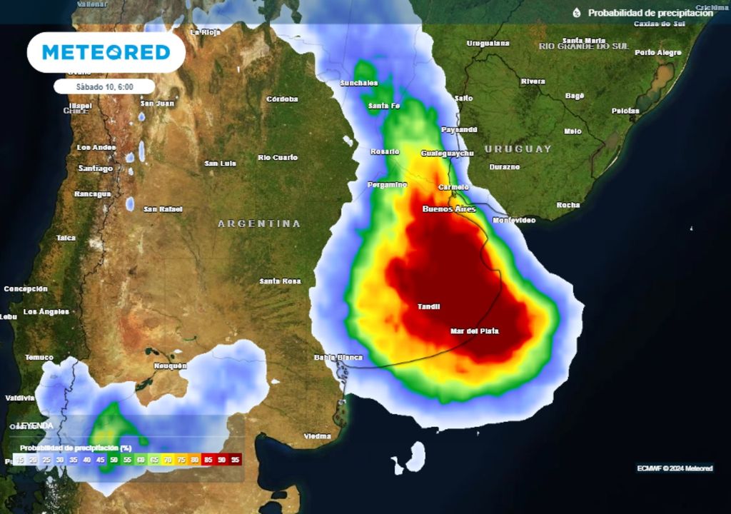 Alerta tormentas fuertes fin de semana largo Carnaval Pronóstico Tiempo Argentina
