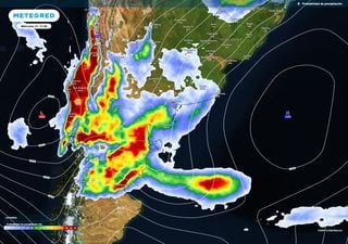 Se intensifican las tormentas en Patagonia y Cuyo con chaparrones fuertes: d&oacute;nde puede caer granizo este mi&eacute;rcoles 21