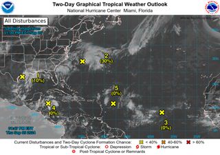 Se nos próximos dias não se formar uma tempestade tropical no Atlântico, este seria um acontecimento sem precedentes