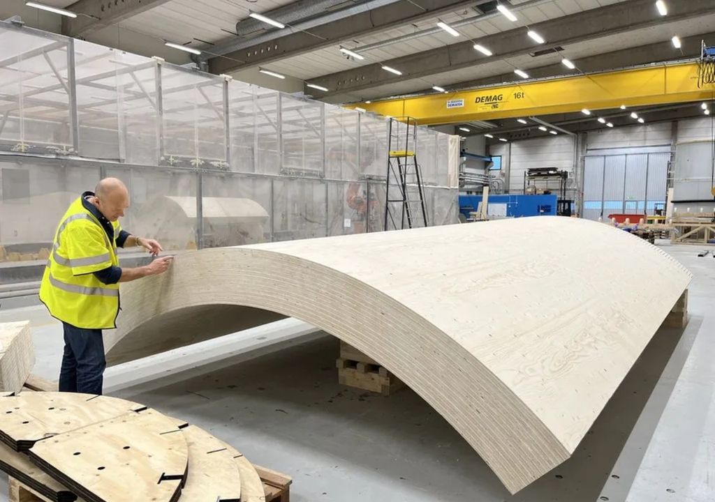 Se Pone En Marcha La Turbina Eólica De Madera Más Alta Del Mundo