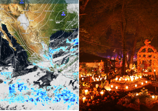 ¿Se prevé un episodio de tiempo adverso el fin de semana de Día de Muertos? 
