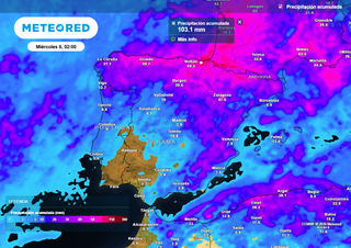 Se aproxima una dana que llenar&aacute; Espa&ntilde;a de tormentas entre el domingo y el mi&eacute;rcoles
