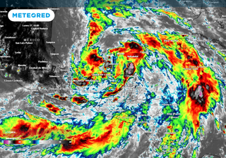 Se pronostican lluvias torrenciales de hasta 250 mm en varios estados de la República Mexicana